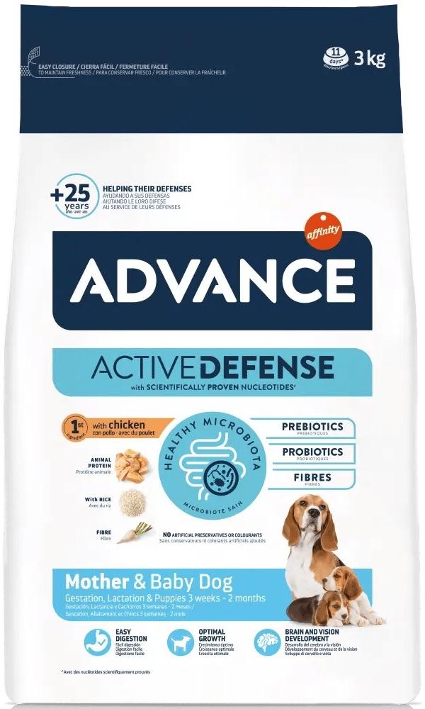 Advance Dog Mother and Initial Chicken and Rice КУРИЦА корм для беременных сук и щенков 3 кг (500310)